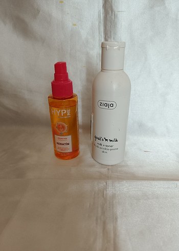 Ziaja Keçi Sütü Tonik ve Hyph Keratin Saç Yağı