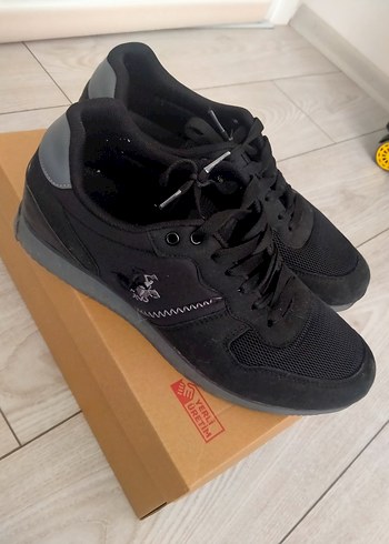 Diğer Siyah Suet Ve File Detayli Gunluk Sneaker Letoon