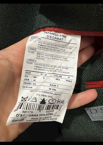 Damat Tween marka erkek ceket - Görsel 4