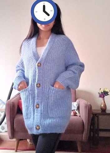 Zara FİTİLLİ TRİKO HIRKA