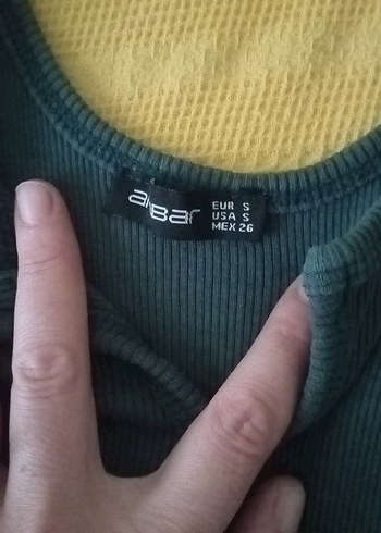 yesil Triko Midi Elbise - Görsel 10