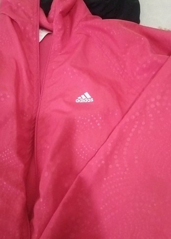 Koyu Pembe Kapüşonlu Kadın Ceket - Görsel 4