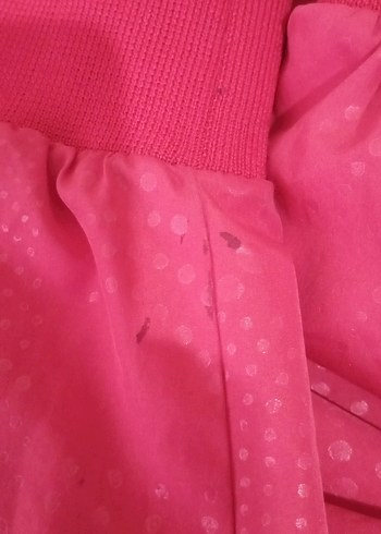 Koyu Pembe Kapüşonlu Kadın Ceket - Görsel 12