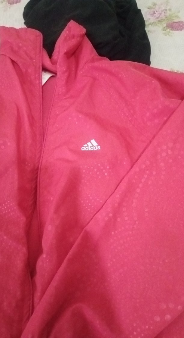 Koyu Pembe Kapüşonlu Kadın Ceket - Görsel 4