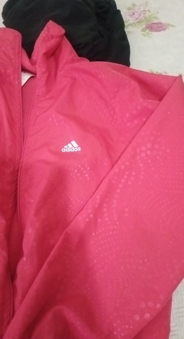 Koyu Pembe Kapüşonlu Kadın Ceket - Görsel 5