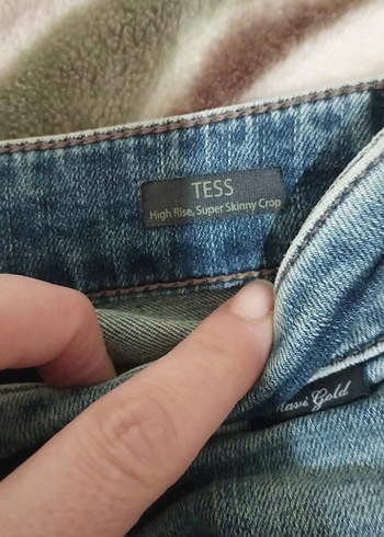 Kadın Mavi Normal Boy Yırtık Jean - Görsel 5