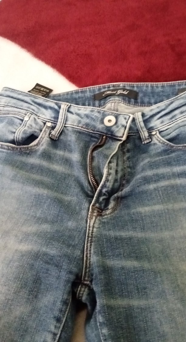 Kadın Mavi Normal Boy Yırtık Jean - Görsel 4