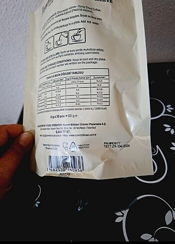 diğer Beden camel Renk Hommbi?tki?sel Guarana Kahve
