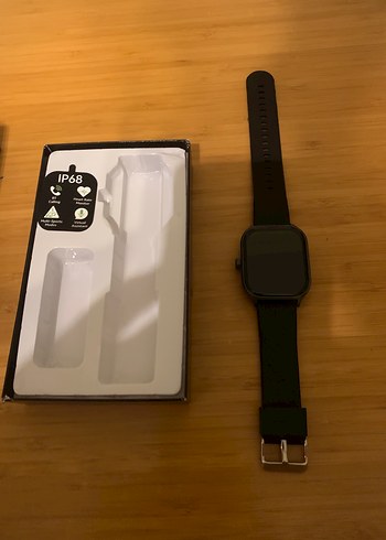 Swatch Siyah Akıllı Saat IP68 Su Geçirmez