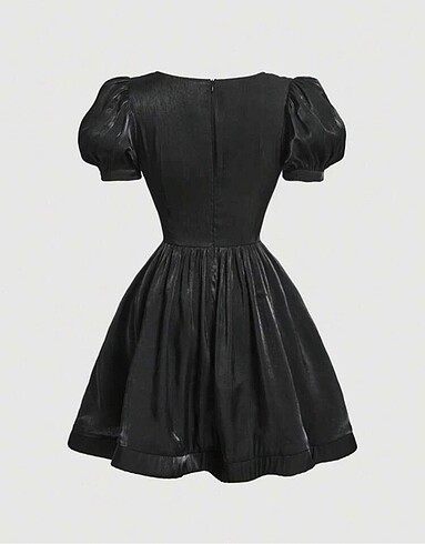 Sheinside Siyah gothic elbise
