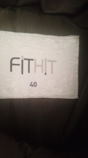 40 Beden haki Renk Kışlık mont