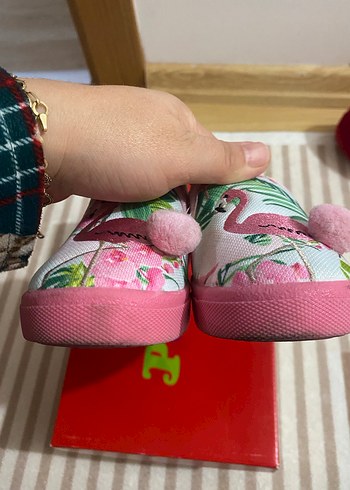 Pembe Flamingo Desenli Kız ayakkabı - Görsel 7