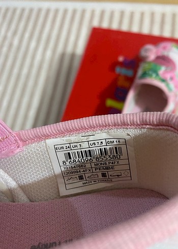 Pembe Flamingo Desenli Kız ayakkabı - Görsel 4