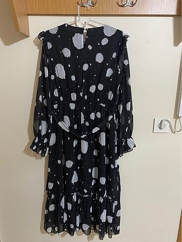 Şifon elbise - Görsel 7