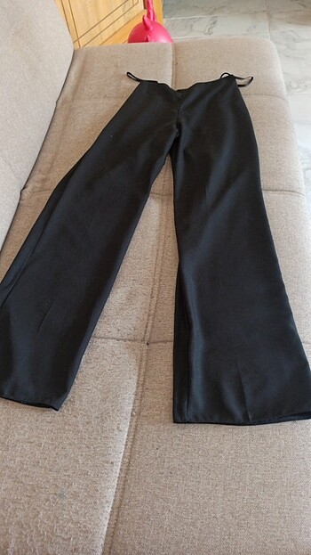 Siyah kumaş pantolon 
