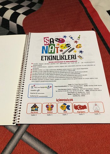 Sanat Etkinlikleri Çocuk Kitabı