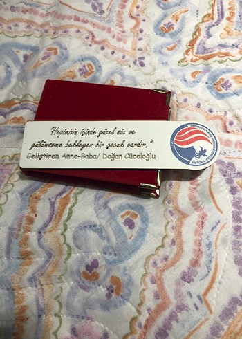 Kitap ayracı( ahşap)