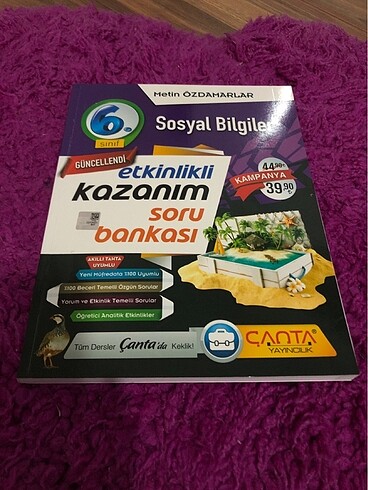 6. Sınıf kaynak kitap ( Çanta Yay.)