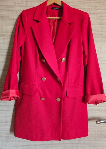 Trendyol & Milla Klasik Kırmızı Kadın Blazer Ceket