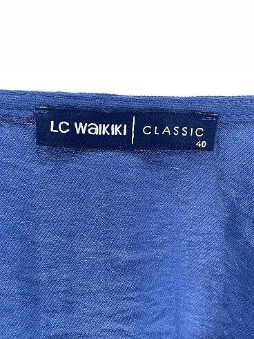 40 Beden lacivert Renk LC Waikiki Günlük Elbise %70 İndirimli.