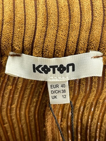 40 Beden çeşitli Renk Koton Midi Etek %70 İndirimli.