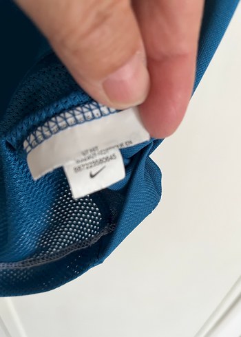 l/xl Beden Erkek Mavi Kısa Kollu Spor Tişört