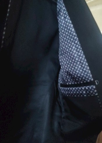 Siyah Düğmeli Erkek Takım Elbise - Görsel 5