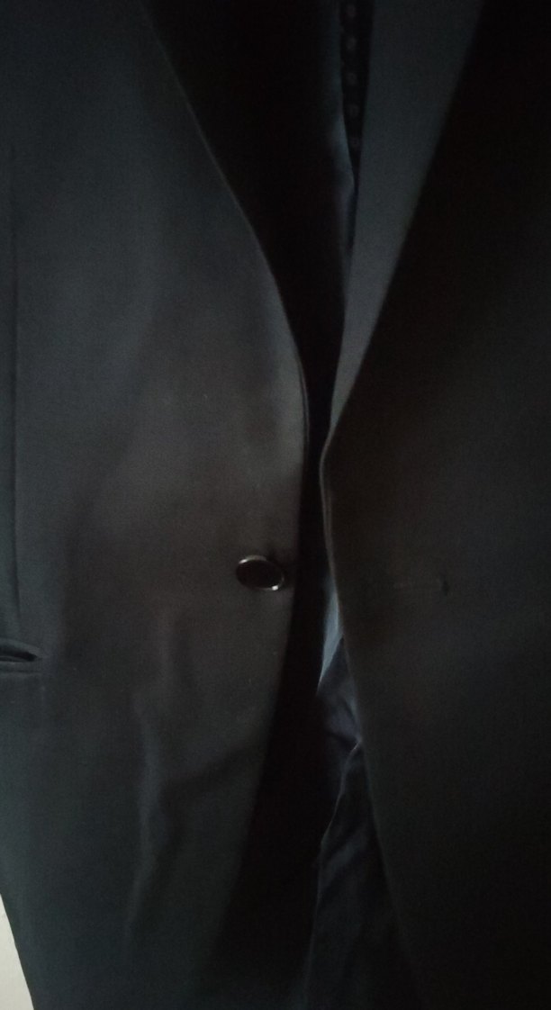 Siyah Düğmeli Erkek Takım Elbise - Görsel 3