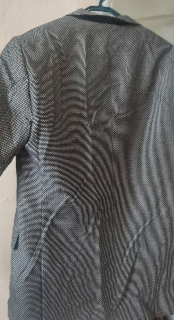 Gri Erkek Ofis Takım Elbise Ceketi - Görsel 4