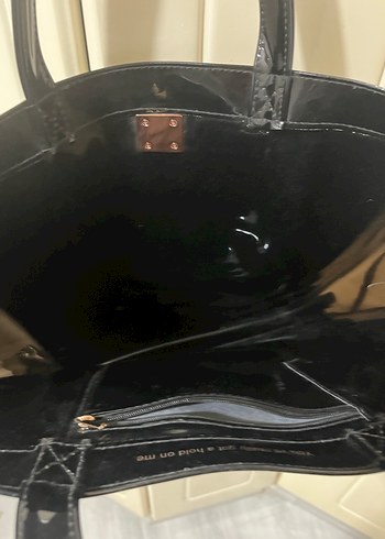 Ted Baker Parlak Siyah Kadın Omuz Çantası - Görsel 7