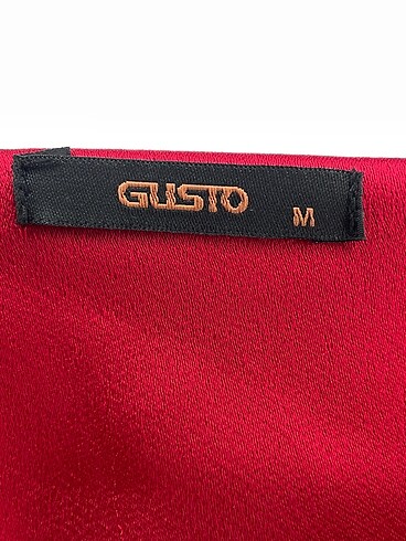 m Beden kırmızı Renk Gusto Uzun Elbise %70 İndirimli.