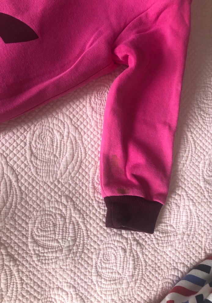 Orijinal adidas içi kürklü fermuarlı kapşonlu sweatshirt 18-24ay - Görsel 5