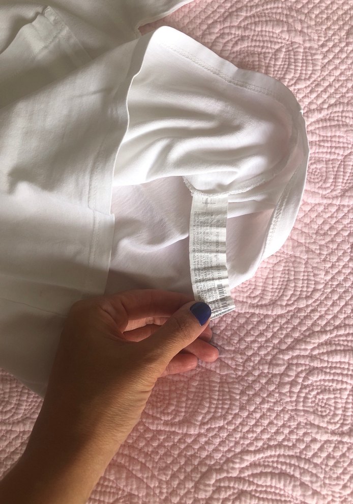 Zara marka kız erkek 3 yaş beyaz basic tişört - Görsel 2