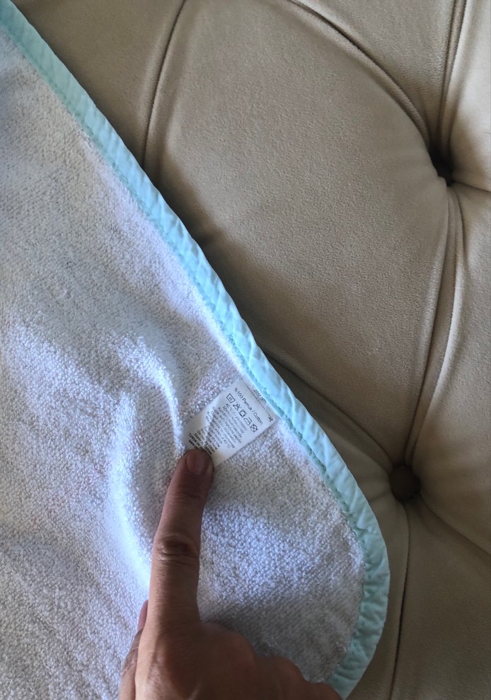 Kapuşonlu taç marka deniz ve havuz panço havlu - Görsel 3