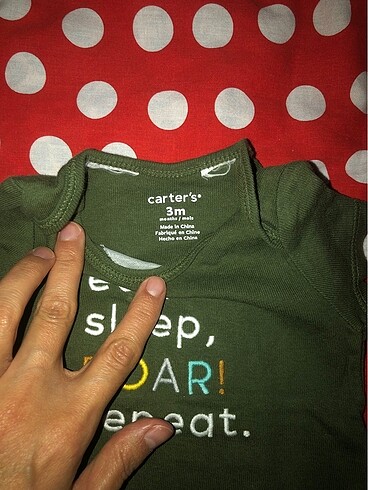 3 Ay Beden Carter?s marka 3 lü set