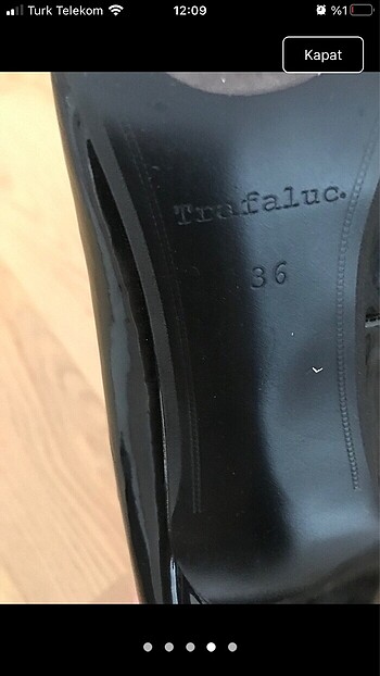 36 Beden Zara marka kadin stiletto ayakkabi