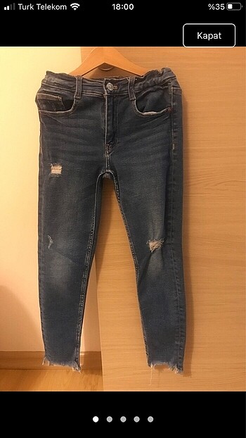 Zara 9 yaş kot pantalon