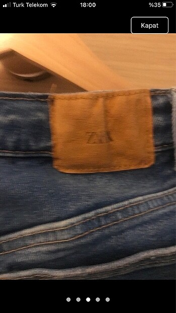 9 Yaş Beden Zara 9 yaş kot pantalon