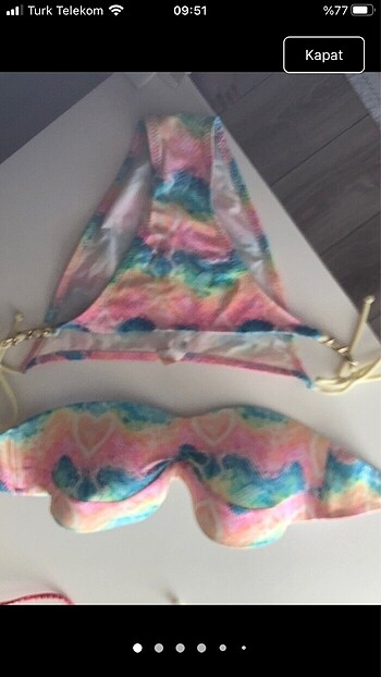 Penti 38 beden bikini takımı