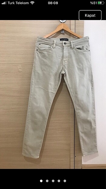 Mavi jeans 32/32 camel rengi jeans