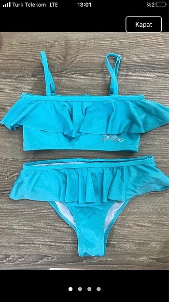 Barbie marka bikini takımı 9-10 yaş