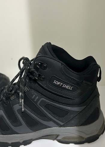 Erkek Siyah Spor Dış Mekan Botları Velcro - Görsel 4