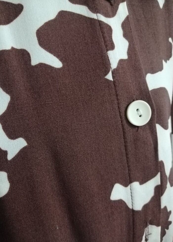 Keten kumaş Elbise  - Görsel 4