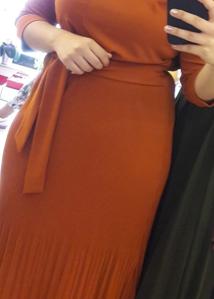  Yarım kol Elbise - Görsel 4