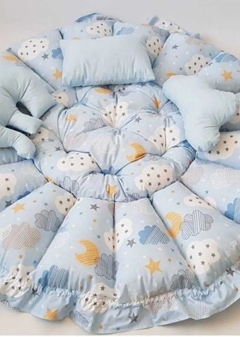 Bebek Uyku ve oyun minderi 100% Pamuk - Görsel 2