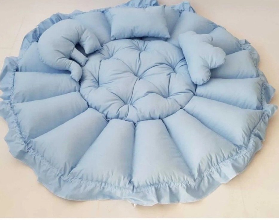 Bebek Uyku ve oyun minderi 100% Pamuk - Görsel 3