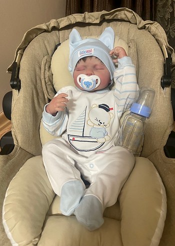 Reborn bebek tüm vücut silikon vinil 50 santim - Görsel 6