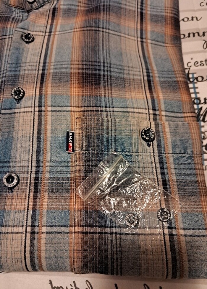 Jean  gomlek yurtdisinda  alindi diger - Görsel 4