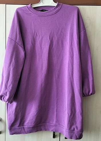 Lila tunik sweatshirt 