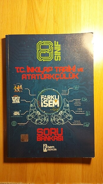 İSEM T.C. İNKILAP TARİHİ VE ATATÜRKÇÜLÜK 8. SINIF LGS SORU BANKA